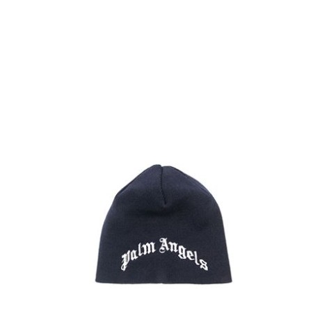 CAPPELLO BEANIE IN LANA CON LOGO