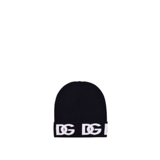 CAPPELLO IN MAGLIA CON LOGO DG