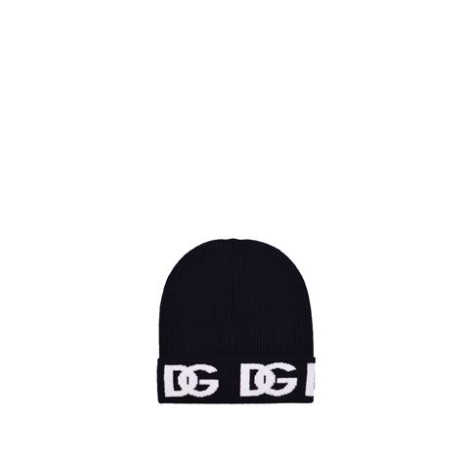 CAPPELLO IN MAGLIA CON LOGO DG