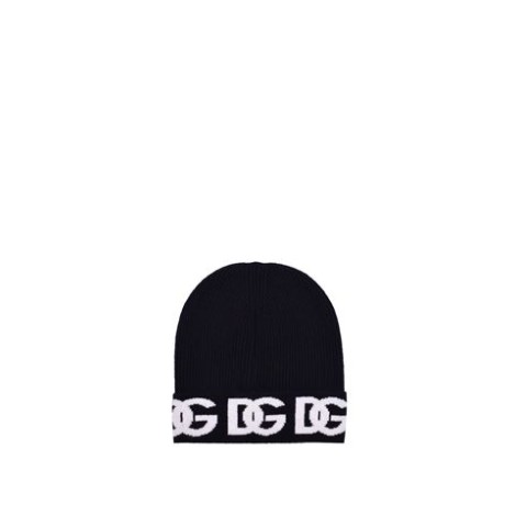 CAPPELLO IN MAGLIA CON LOGO DG