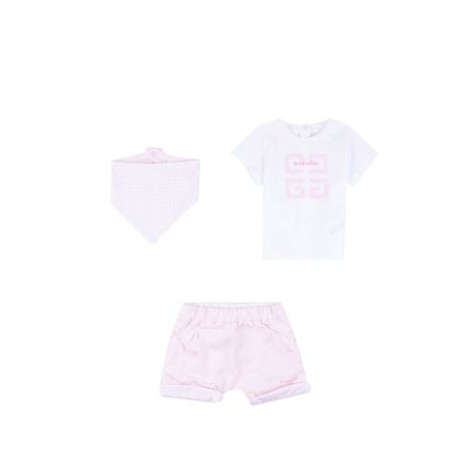 SET DI T-SHIRT, SHORTS E BAVAGLINO