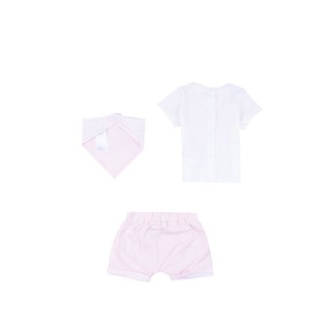 SET DI T-SHIRT, SHORTS E BAVAGLINO