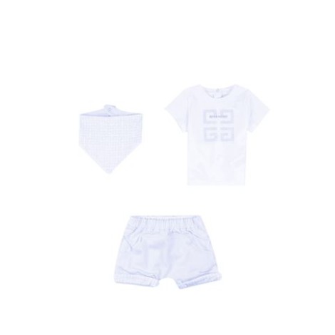 SET DI T-SHIRT, SHORTS E BAVAGLINO