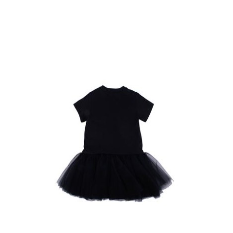 ABITO IN COTONE CON TULLE