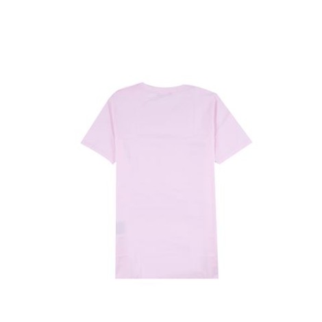 T-SHIRTenbsp;ROSA IN COTONE CON LOGO BALMAIN