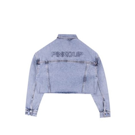 GIACCA CROPPED IN DENIM