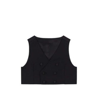 GILET DOPPIOPETTO IN TELA LANA STRETCH