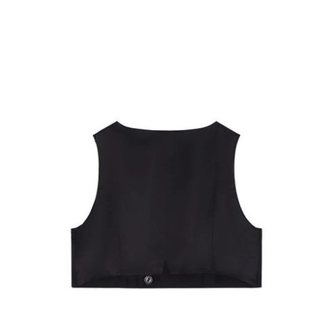 GILET DOPPIOPETTO IN TELA LANA STRETCH