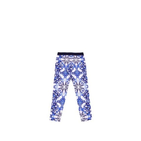 LEGGINGS IN INTERLOCK STAMPA MAIOLICA