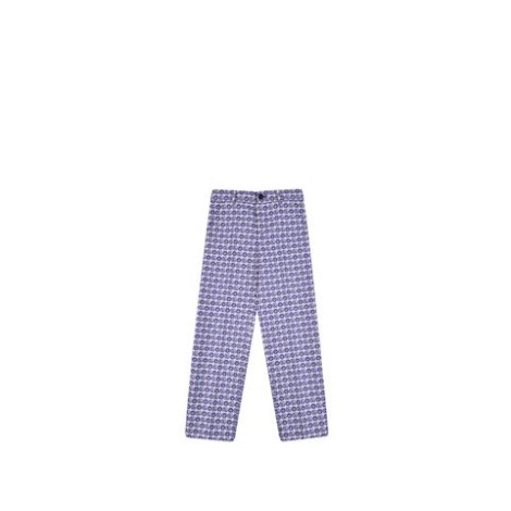 PANTALONI IN TESSUTO JACQUARD DOPPIA G