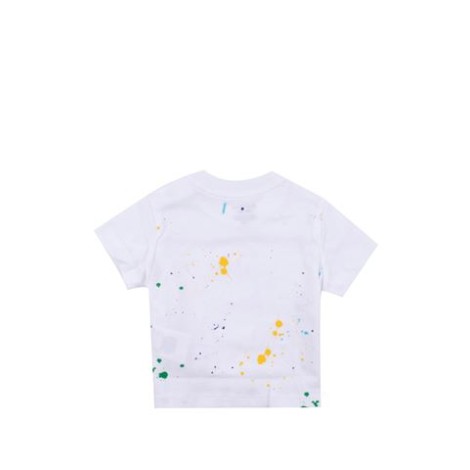 T-SHIRT POLO BEAR SCHIZZI DI VERNICE