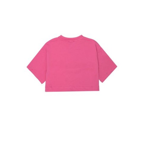 T-SHIRT CROPPED IN COTONE