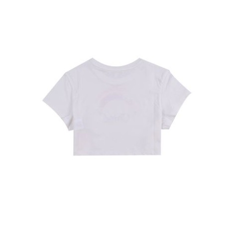 T-SHIRT CROPPED IN COTONE