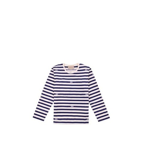 T-SHIRT IN JERSEY DI COTONE A RIGHE