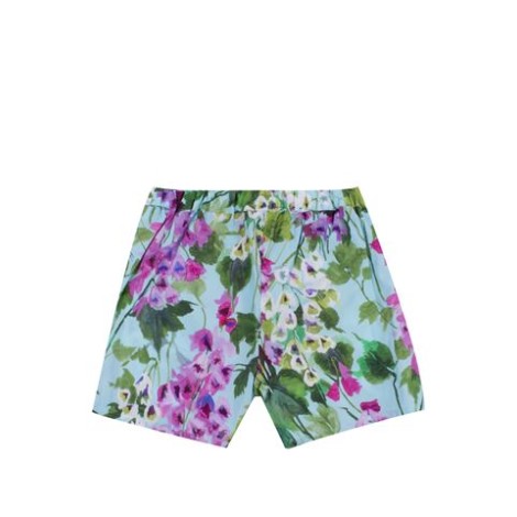 SHORTS IN COTONE CON STAMPA