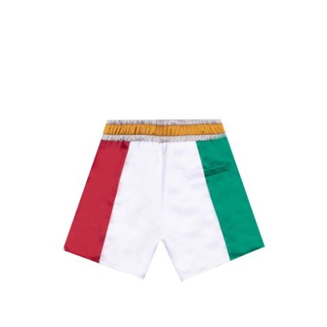 BERMUDA JOGGING IN RASP DG LOGO ITALIA