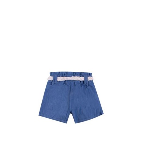 SHORTS IN CHAMBRAY