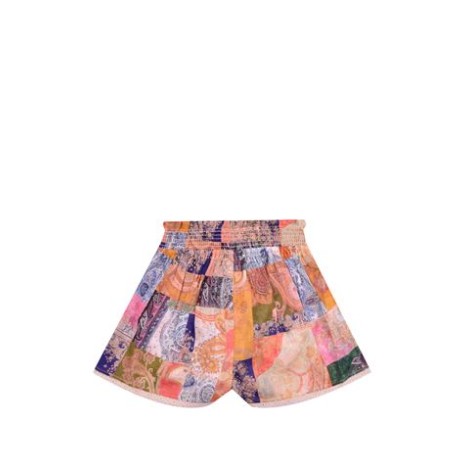 SHORTS IN COTONE CON STAMPA