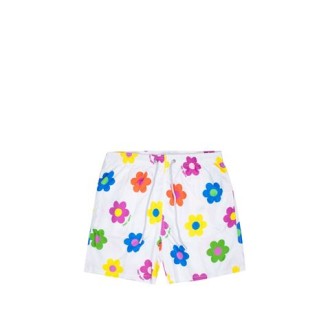 SHORTS MARE CON STAMPA MARGHERITA