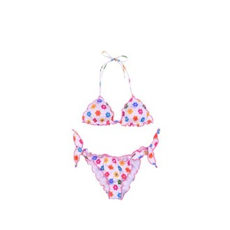 BIKINI IN NYLON CON STAMPA