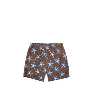 SHORTS MARE CON STAMPA STELLE MARINE