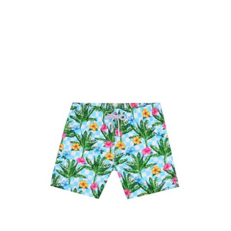 SHORTS MARE CHECKY PALM