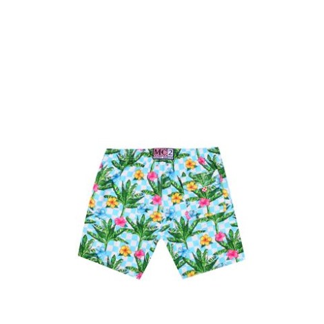 SHORTS MARE CHECKY PALM