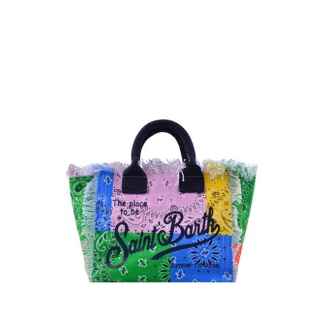 BORSA MULTICOLORE IN COTONE