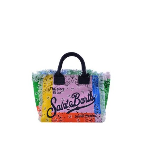 BORSA MULTICOLORE IN COTONE