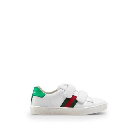 SNEAKERS ACE IN PELLE CON NASTRO WEB