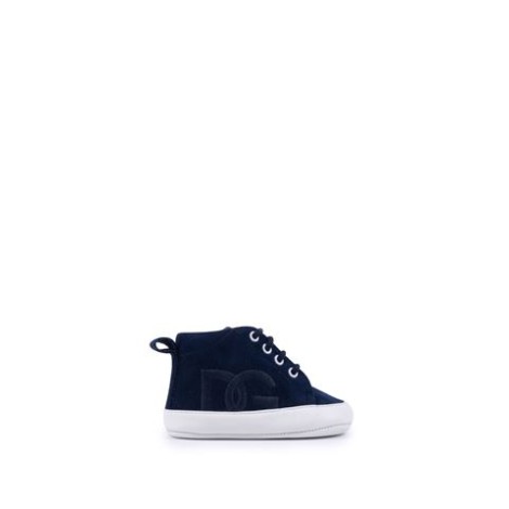 SNEAKERS IN SUEDE RICAMO DG LOGO