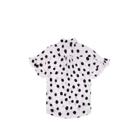 BLUSA A POIS CON FIOCCO