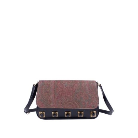 BORSA TRACOLLA PAISLEY CROWN ME CON BORCHIE E PIETRE