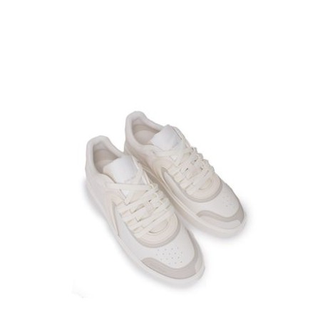 SNEAKERS B-SKATE BIANCHE IN PELLE E CAMOSCIOenbsp;