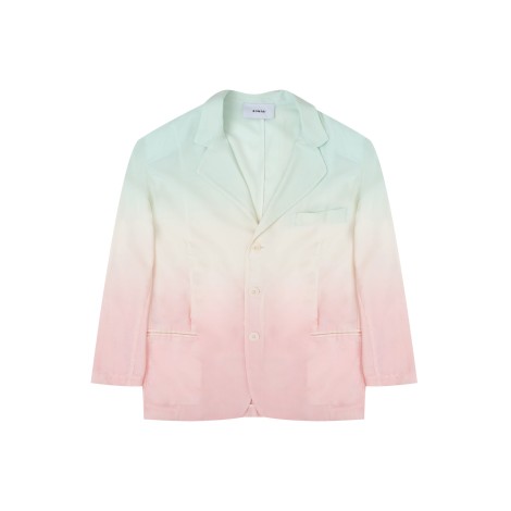 Blazer Boxy Fade in misto Lana Vergine