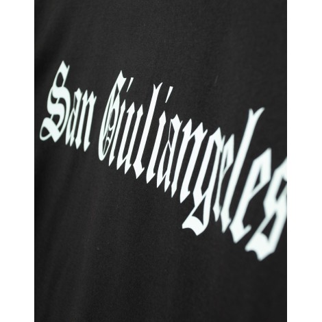 T-shirt San Giuliangeles Nera in Cotone