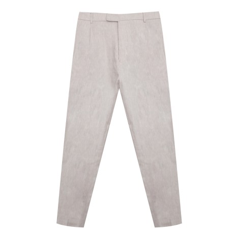 Pantalone Piet Sabbia in misto Lino