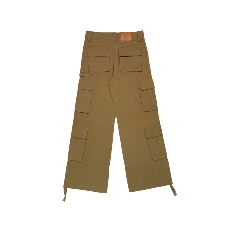 Pantalone Cargo Wide Beige