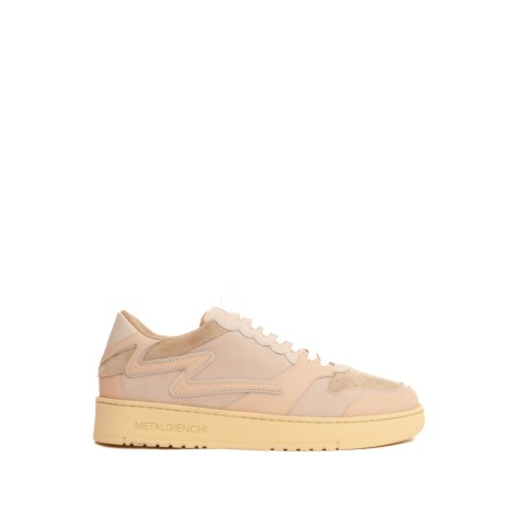 Sneaker Metal Margom Rosa in Pelle