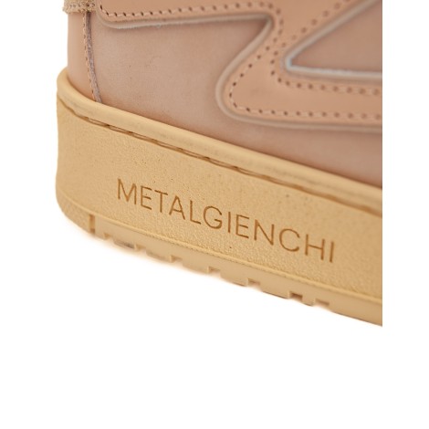 Sneaker Metal Margom Rosa in Pelle