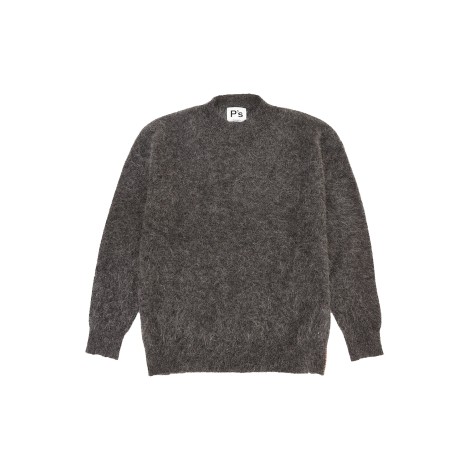 Maglione Over Brushed Grigio in Cashmere