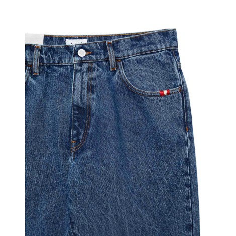 Pantalone James Stone Wash Blu