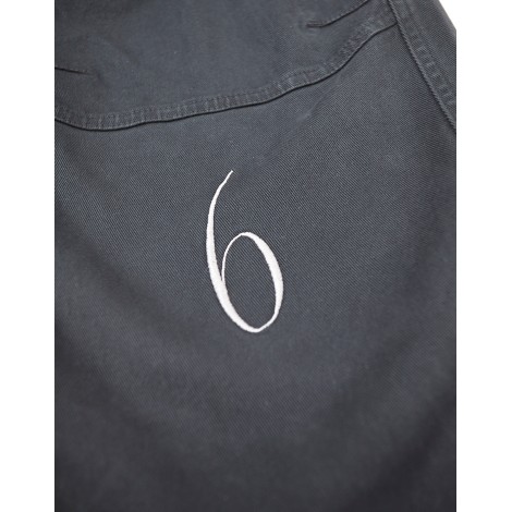 Pantalone Cargo 6 Zip Nero