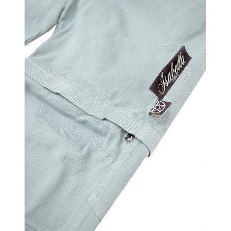 Pantalone Cargo 6 Zip Petrolio