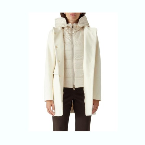 FAY CAPPOTTO CON CAPPUCCIO 1 GANCIO BEIGE NAW59453430SGLB008