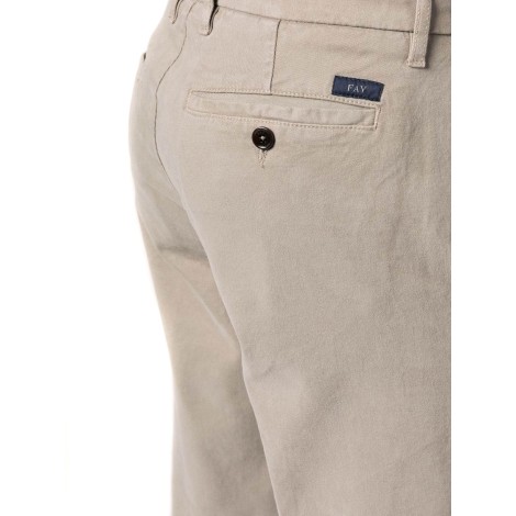 FAY PANTALONE CAPRI BEIGE NTM8645187TQGGC006