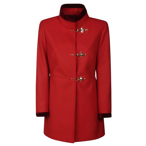 FAY VIRGINIA COAT ROSSO NAW50454000SGLR406