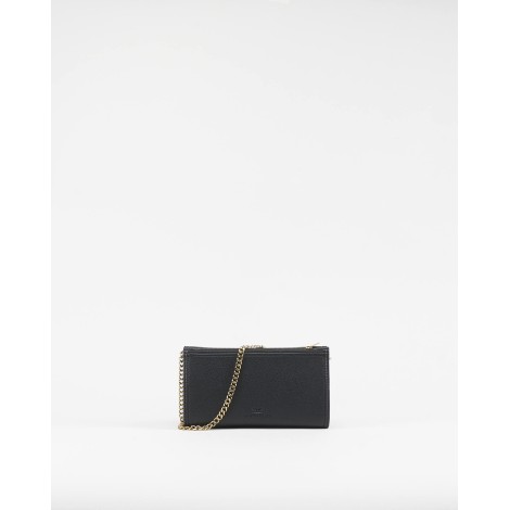 ELISABETTA FRANCHI Portafoglio trifold con logo Elisabetta Franchi