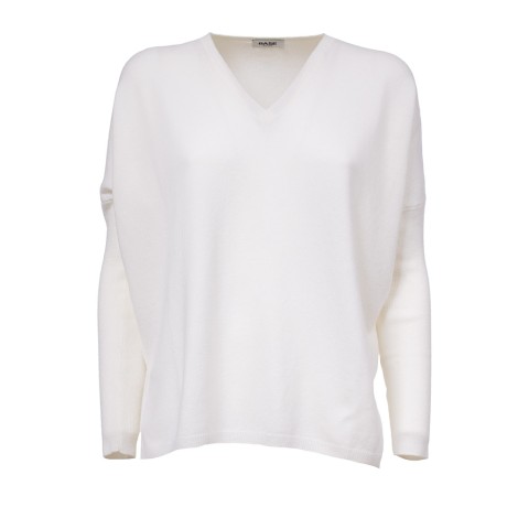 MAGLIA  BASE MILANO IN LANA VERGINE E CASHMERE