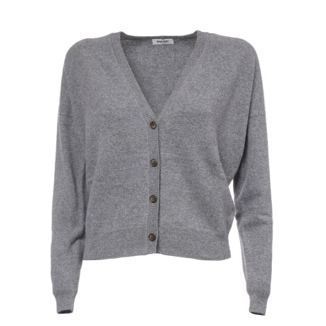 CARDIGAN  BASE MILANO IN LANA VERGINE E CASHMERE